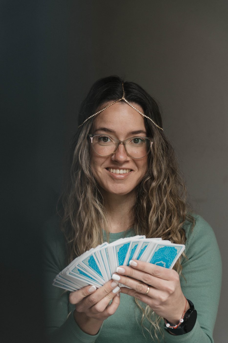 Marian, de Sintonía, con sus cartas
